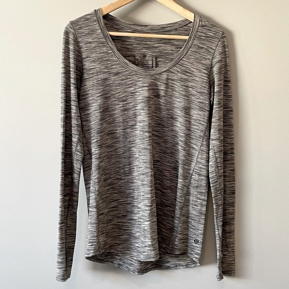lululemon athletica Gray Long Sleeve Top